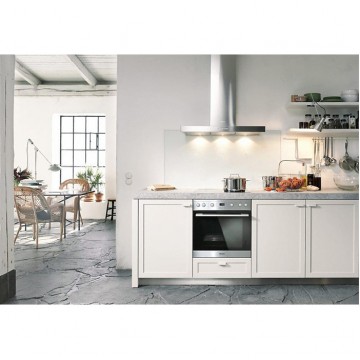 Miele PUR 98 W Απορροφητήρας Καμινάδα 89.8cm Inox